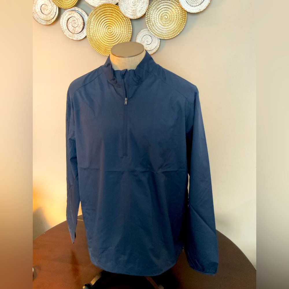 Port Authority brands new Men’s Blue Windbreaker Jacket. Size Large.